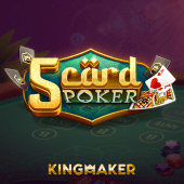 5 Card Poker on okebet login game